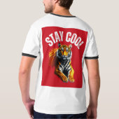 MANNEN BASIS T-SHIRT (Achterkant)