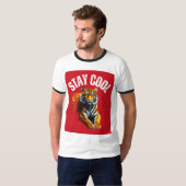 MANNEN BASIS T-SHIRT (Voorkant volledig)
