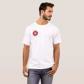 Mannen basis T shirt (Voorkant volledig)