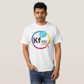 Mannen basis T-shirt met KFSSI-Logo (Voorkant volledig)