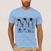 Mannen basis-T-Shirt-pinguïns T-shirt (Voorkant)