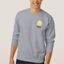 Mannen basisch Sweatshirt in grijs
