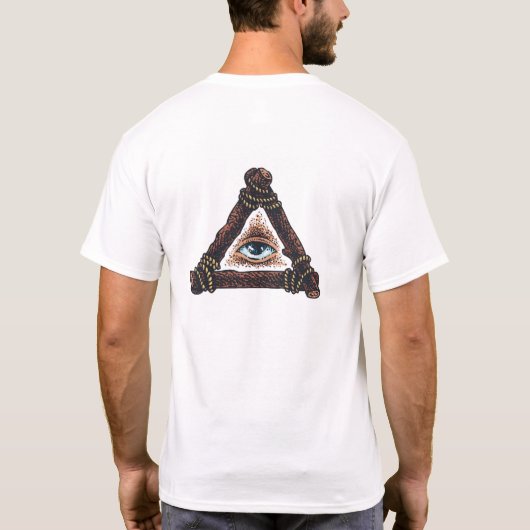 Mannen basisliefde T-shirt (Achterkant)