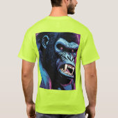 Mannen basistshirt Guardians of the Forest: De Mi T-shirt (Achterkant)