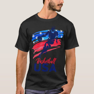 Mannen basketbal USA ondersteunen het team Shirt B