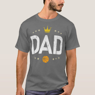 Mannen Basketball Pap, Geweldige Vaderdag idea T-shirt