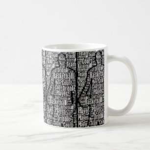 Mannen Basketball Player Graphic Sports Coffee Cup Koffiemok