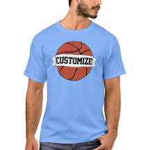 Mannen Basketball Player of Coach Custom Team Name