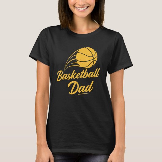 Mannen Basketballer Dunking Sports Basketball Pap T-shirt (Voorkant)