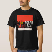 Mannen Basquiat-geïnspireerd Art T-shirt (Voorkant)
