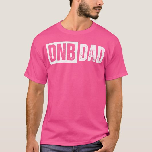 Mannen Bass Drum Dad DNB  Graphic Retro Design T-shirt (Voorkant)