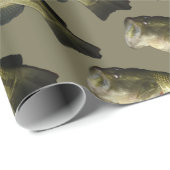 Mannen Bass Fish Cadeaupapier (Rol Hoek)