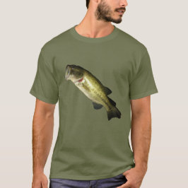 Mannen Bass Fish T-shirt