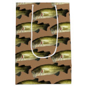 Mannen Basvis Patroon Medium Cadeauzakje (Achterkant)