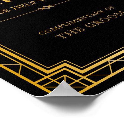 Mannen Bathroom Basket Weddenschap | Gatsby Art De Poster (Hoek)