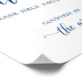 Mannen Bathroom Weddenschap Poster (Hoek)