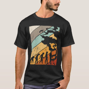 Mannen BBQ Grilling Evolution Gift Grill Master T-shirt