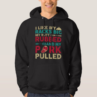 Mannen BBQ I mag mijn rugzakken met mijn buik en m Hoodie
