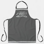 Mannen BBQ  Pig Personalized Grilling Apron Schort (Voorkant)