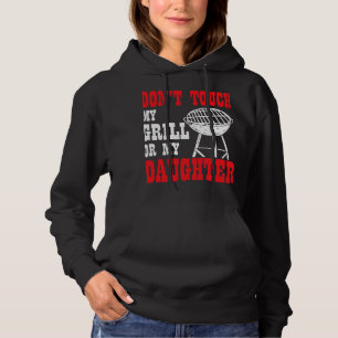 Mannen BBQ Shirt Stand Back Papa is Grilling Funny