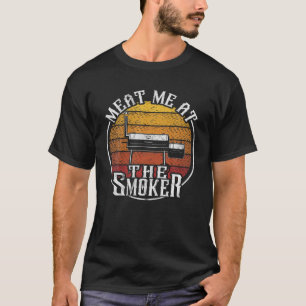 Mannen BBQ Smoker T-shirt