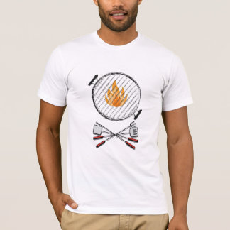 Mannen BBQ T-Shirt