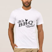 Mannen BBQ T-Shirt (Voorkant)