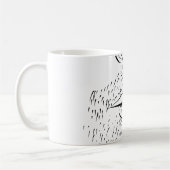Mannen Beard Face Koffiemok (Links)