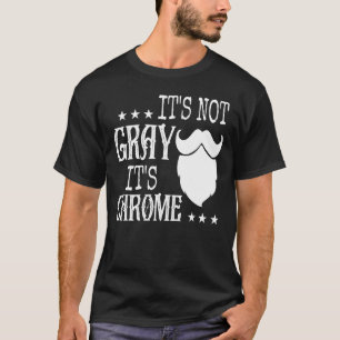 Mannen Bearded Papa Baard Humor Vaderdag Idee T-shirt