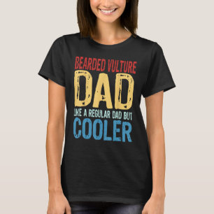 Mannen Bearded Vulture Papa Als een Regular Papa M T-shirt