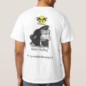 Mannen Beast Building T-shirt (Achterkant)