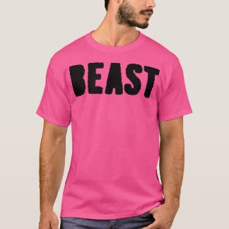 Mannen BEAST Gym Fitness Workout Bodybuilding Moti T-shirt