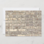 Mannen Beer Birthday Party Invitation Kaart (Achterkant)