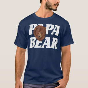 Mannen Beer Familie Dierenvader Papa Beer 1315 T-shirt