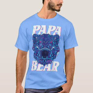Mannen Beer familie Papa Papa Beer T-shirt