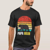 Mannen Beer Fun Papa T-shirt (Voorkant)