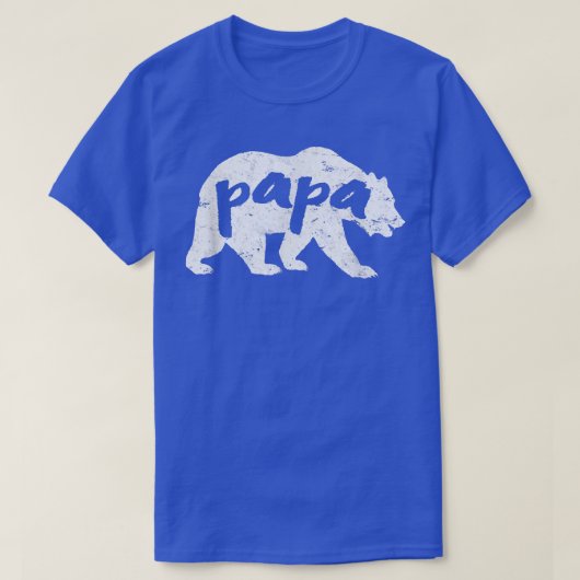 Mannen Beer Shirten voor mannen Papa Shirt Vader D (Design voorkant)