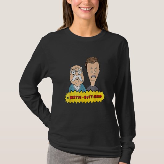 Mannen Beetus Butt Head Man T-shirt (Voorkant)