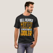 Mannen Bell Pepper Opa Als een Regular Opa B T-shirt (Voorkant volledig)