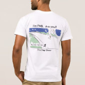 Mannen Bella Canvas AchillesBlog T-shirt (Achterkant)