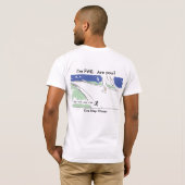 Mannen Bella Canvas AchillesBlog T-shirt (Achterkant volledig)