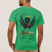 Mannen Bella Canvas Basic T-Shirt Vivid Kelly Grn (Achterkant)