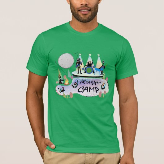 Mannen Bella Canvas Basic T-Shirt Vivid Kelly Grn (Voorkant)