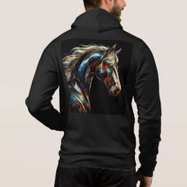 Mannen Bella+Canvas Full-Zip - Abstract 18 Hoodie