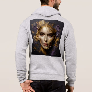 Mannen Bella+Canvas Full-Zip - Abstract 25 Hoodie