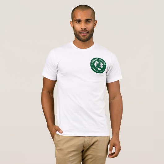 Mannen Bella Canvas T-shirt (Voorkant volledig)
