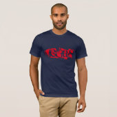 Mannen Bella Canvas T-Shirt-Vegas T-shirt (Voorkant volledig)