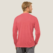 Mannen Bella+Canvas Tri-blend Shirt met lange mouw (Achterkant)