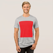 Mannen Bella+Canvas Tri-blend T-shirt (Voorkant volledig)