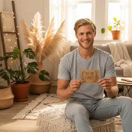 Mannen Bella+Canvas Tri-blend T-shirt